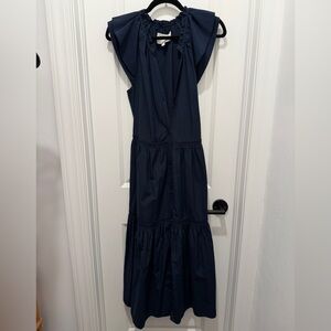 Brochu Walker Dress Navy Size S